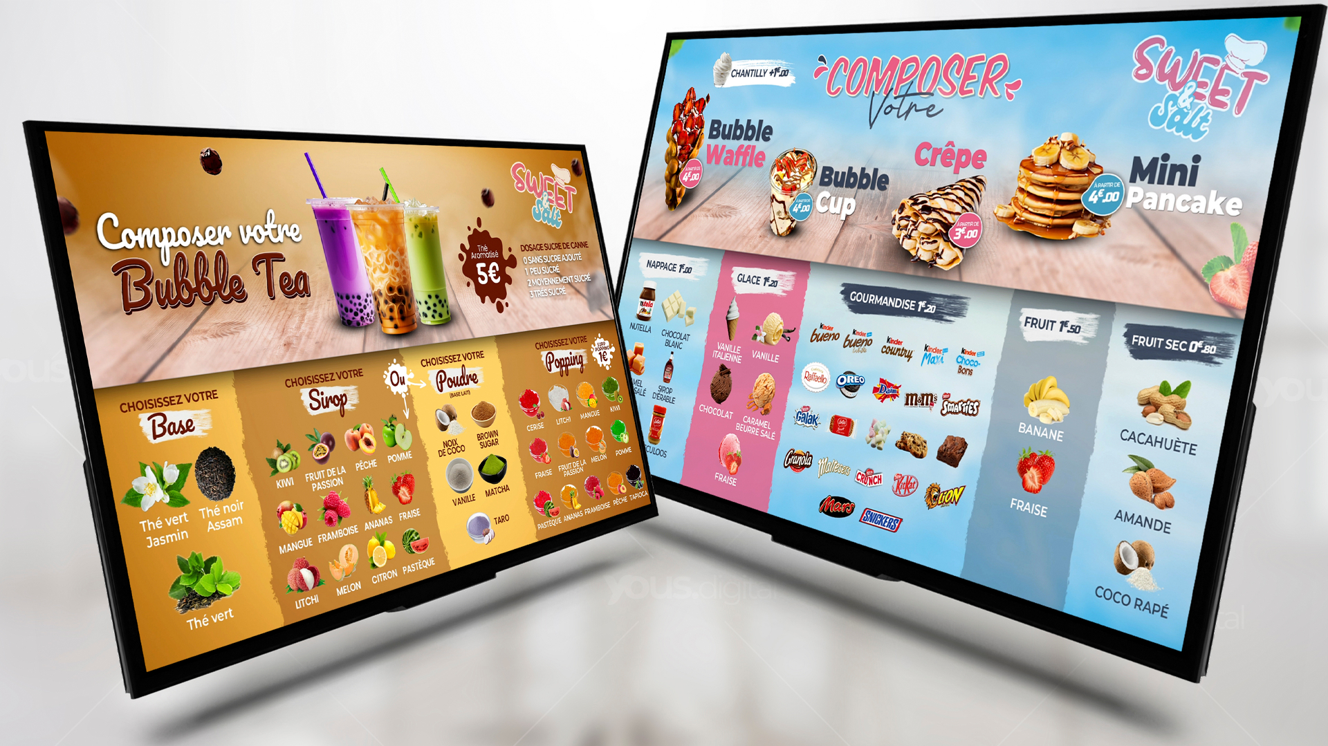 Réalisation Menuboards Food Truck 3